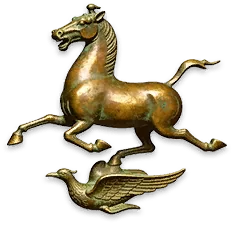 Bronze Running Horse